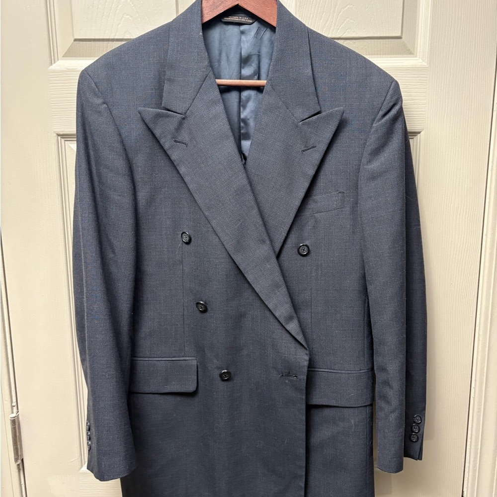 Double Breasted Suit Jacket